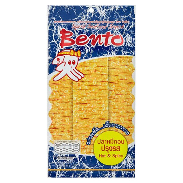 BENTO užkandis karštas ir aštrus (mėlynas) 20g