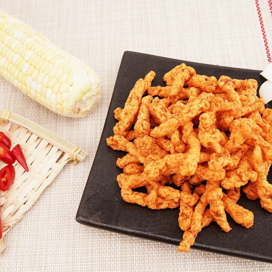 Кукурузные чипсы Grill-A-Corn - Острые и острые, пакет 80г