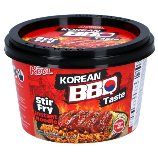 CD KOOL Korea BBQ Flavor Mixed Noodle (Bowl) 105g