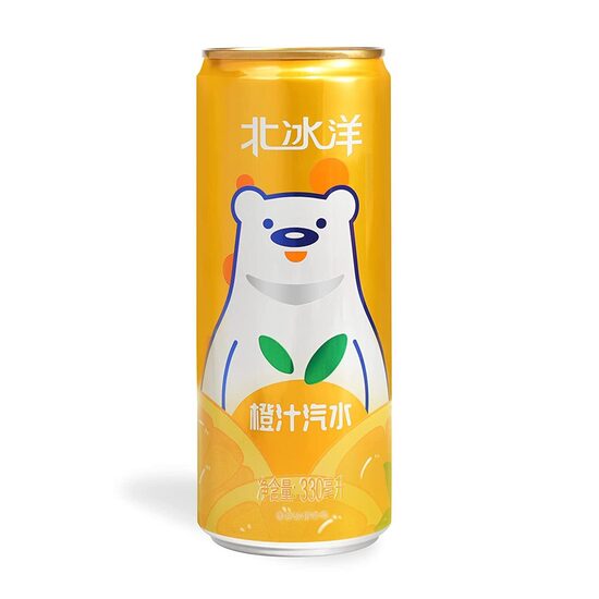 AO Fizzy Drink – Orange 330 ml