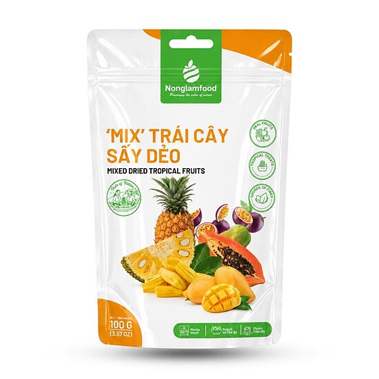 NLF Soft Dried Mixed Fruits 75g