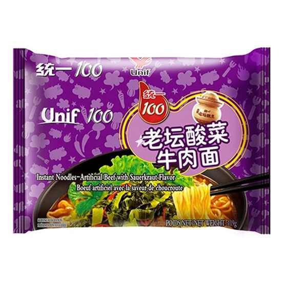 Unif Instant Noodle Beef & Sauerkraut 119 g
