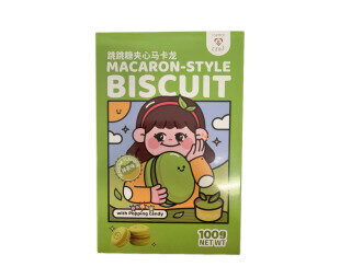 Tokimeki Macaron Style Cookie Matcha 100g