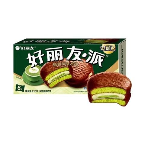 Orion pirukas - matcha maitse 216g karp