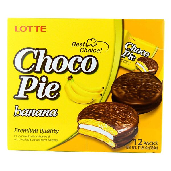 Choco Pie - banānu garša 336g [12 gabali]