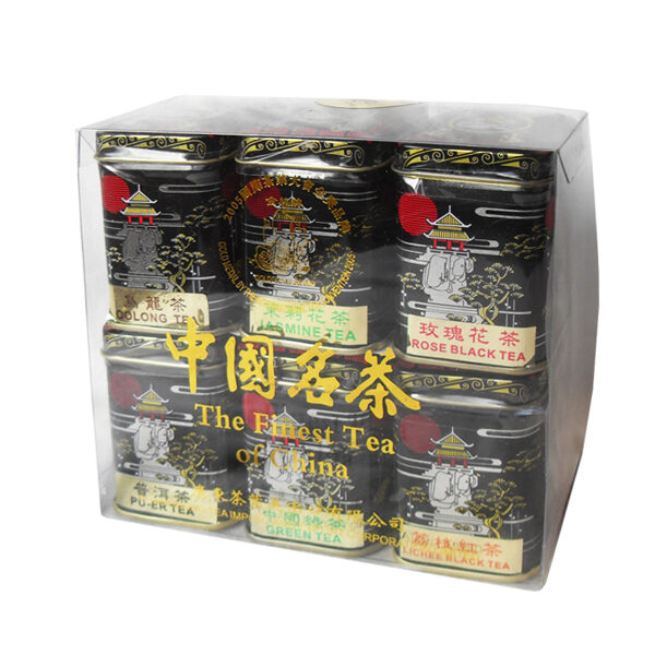 Chinese Assorted Tea in Tin Cans 170g