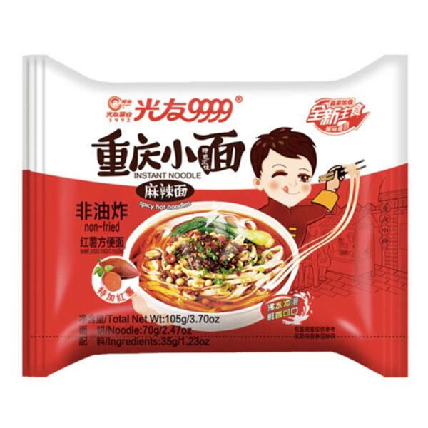Sweet Potato Chongqing Instant Noodle – Spicy Hot Flavour 105g