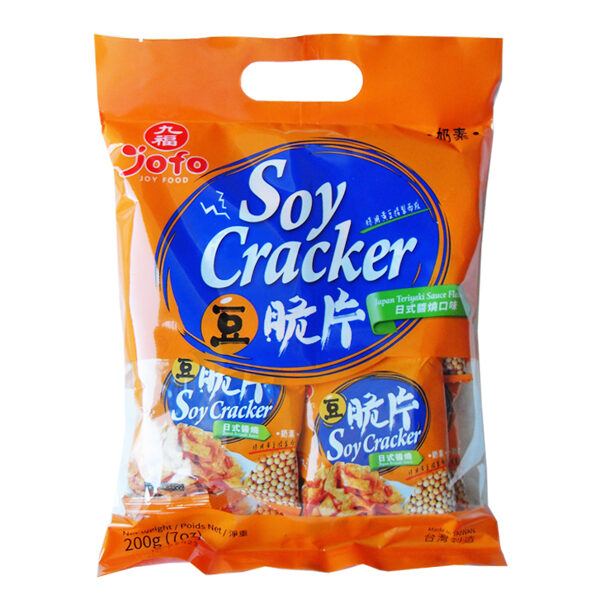 Soy Cracker - Japan Teriyaki (8x25g) bag