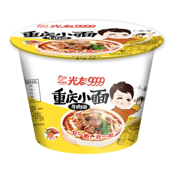 Chongqing Instant Noodle - Beef Flavour 105g bowl