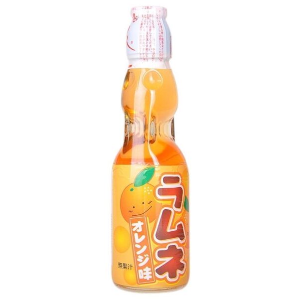 Hatakosen Ramune Orange drink 200ml