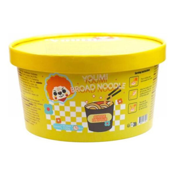 Youmi Instant Broad Noodle - Say Cheeze 120g