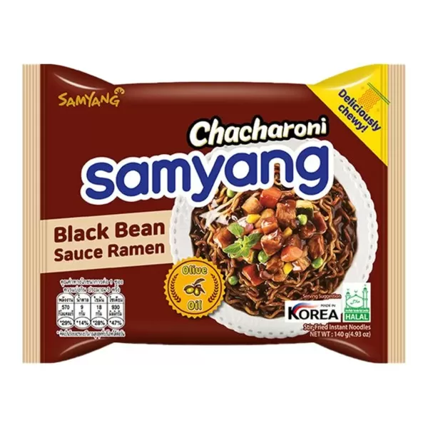 Chacharoni Jjajang Maitse Ramen 140g. KR