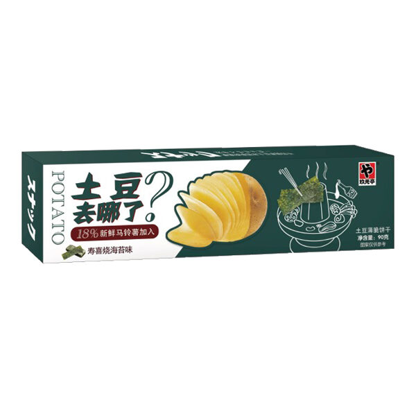 Картофельные крекеры со вкусом нори 90 г