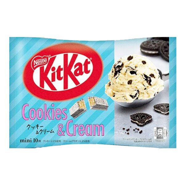 Kitkat Mini Cookie & Cream Choco Wafer 116g