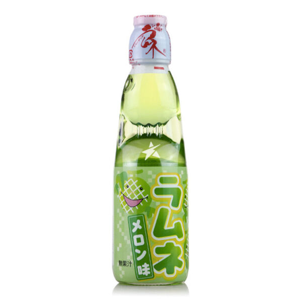 Hatakosen Ramune Melon drink 200ml