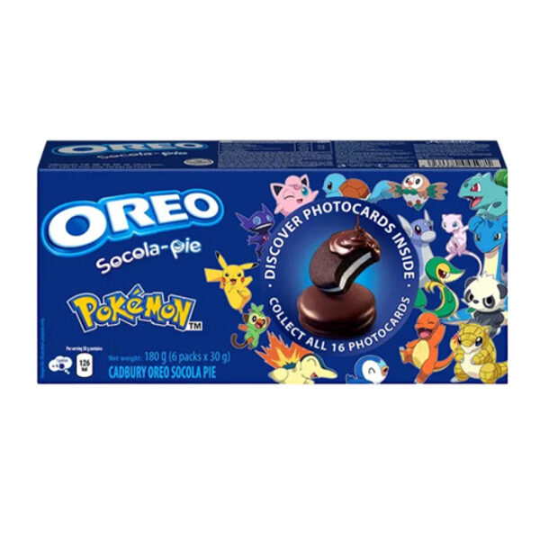 OREO Choco Pie oriģināls (ar īpašo Pokemon karti) 180g VN