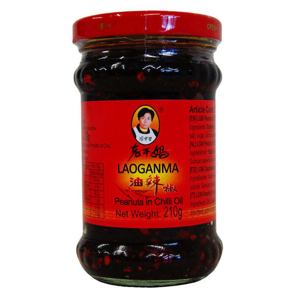 Lao Gan Ma Chilli Oil with Peanuts 210g